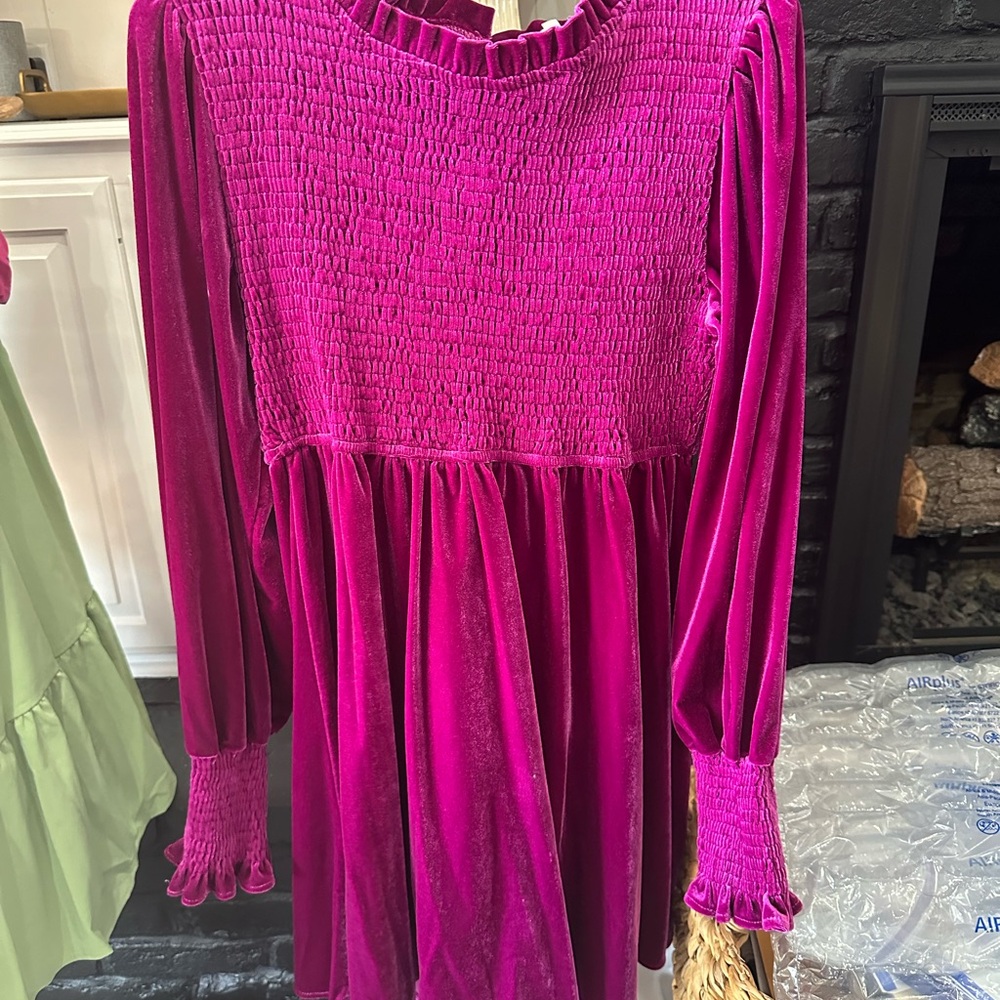 Magenta Dress